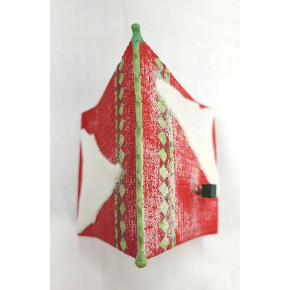 Vtg Dept 56 North Pole Series Candy Cane And Peppermints‎ Shop 1996 REPAIRED